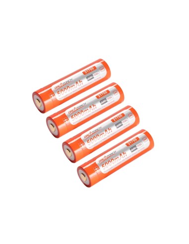 OrcaTorch 21700 USB-C Rechargeable Battery 5000 mAh