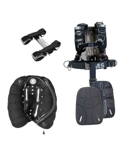 OMS Comfort Harness III Signature System with Deep Ocean Wing
