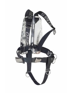 OMS SS backplate with SmartStream Harness and Crotch Strap