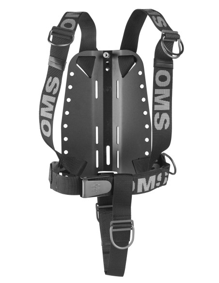 OMS AL backplate with SmartStream Harness and Crotch Strap