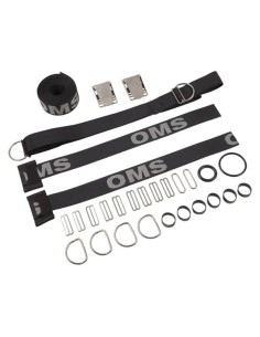OMS Smartstreamm webbing, including SS hardware and crotch-strap