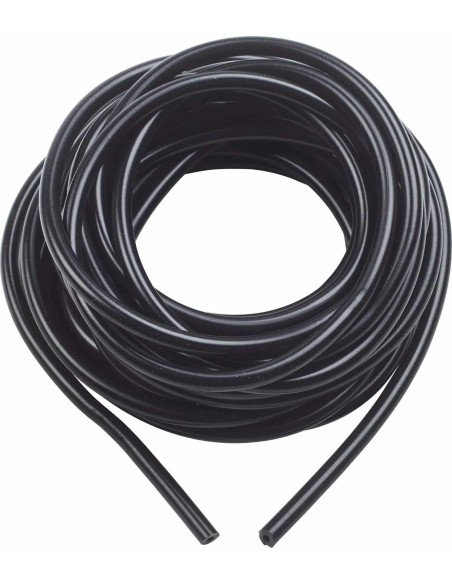 OMS 1/4" Silicone Tubing--25 ft BLACK ONLY