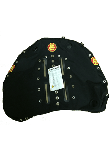 OMS Outer shell for Tesseract Wing 60lb lift-Black