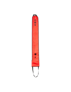 OMS Divers Alert Marker, 5.2' long (1.57 meter), open bottom (~ 50 lbs. 23 kg lift)