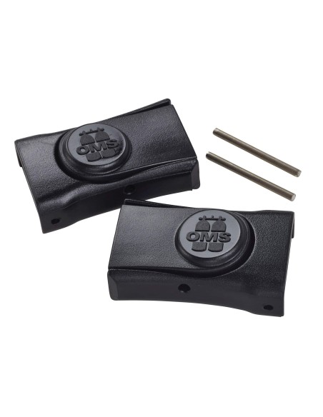 OMS Mask buckles (pair) with 2 pins
