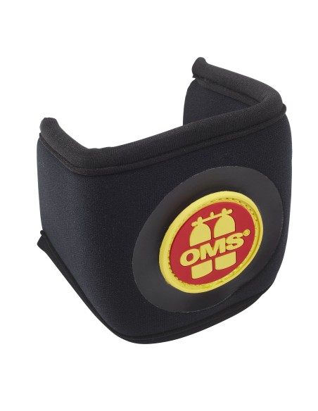 OMS Mask strap cover with OMS Logo
