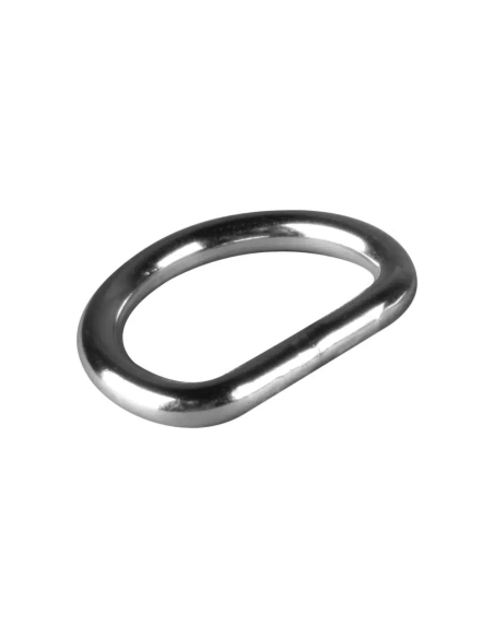 OMS D-Ring 1" (25 mm) stainless steel, straight