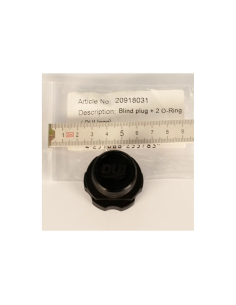 BtS Blind Plug with DUI Logo and 2 O-Rings
