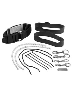 OMS SM Rigging Kit (includes 1 camband, 1 triglide and two 25mm (1") bolt snaps with cord and 2 OMS rubber bands)
