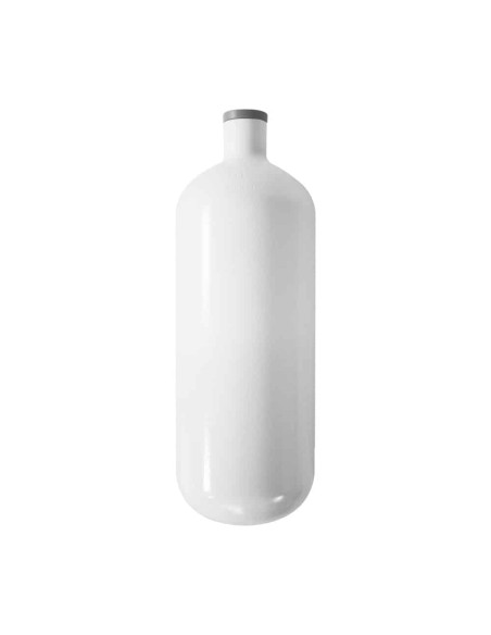 ECS 2 L Steel cylinder, 230 bar, Ø 114 mm, Without valve, M25/2