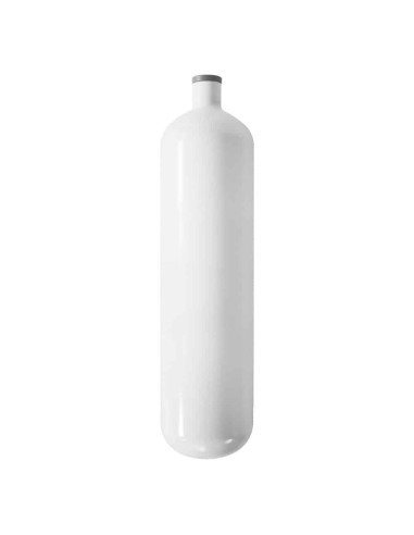 ECS 3 L Steel cylinder, 230 bar, Ø 114 mm, Without valve, M25/2