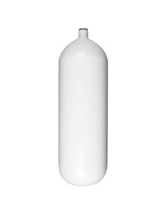 ECS 15 L Steel cylinder, 230 bar, Ø 204 mm, Without valve, M25/2