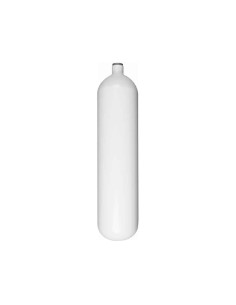 ECS 8 L Steel cylinder, 300 bar, Ø 140 mm, Without valve, M25/2