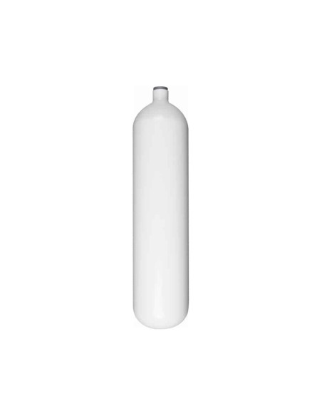 ECS 8 L Steel cylinder, 300 bar, Ø 140 mm, Without valve, M25/2