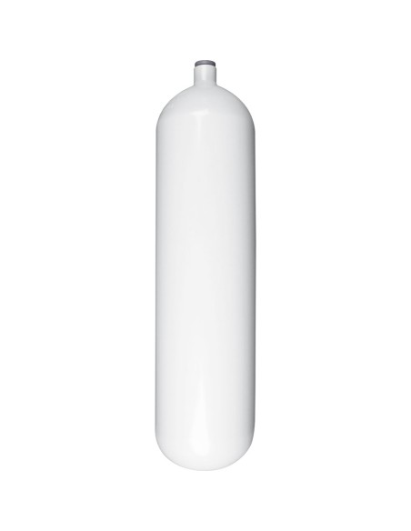 ECS 12 L Steel cylinder, 300 bar, Ø 171 mm, Without valve, M25/2