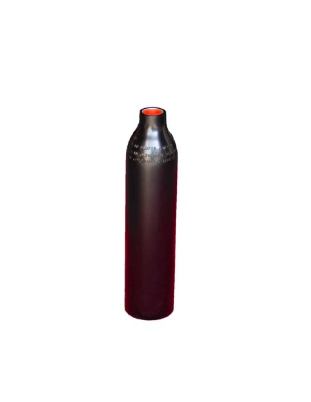 BtS 0.35 L Luxfer aluminium cylinder, 300 bar, Ø 60 mm, Without valve, M18/1,5