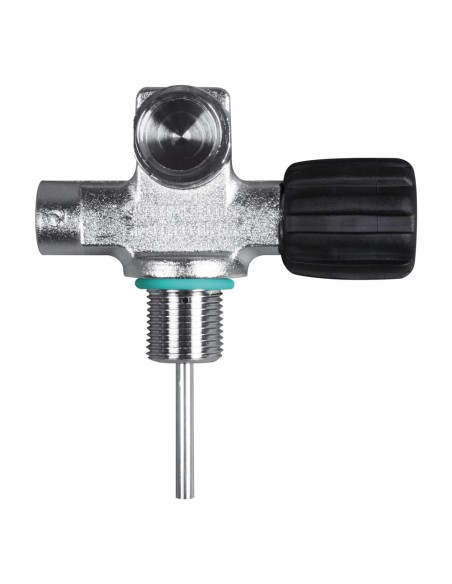 Scubatec DIN Valve, 230 bar, RIGHT expandable, incl. rubber knob, without Blind Plug