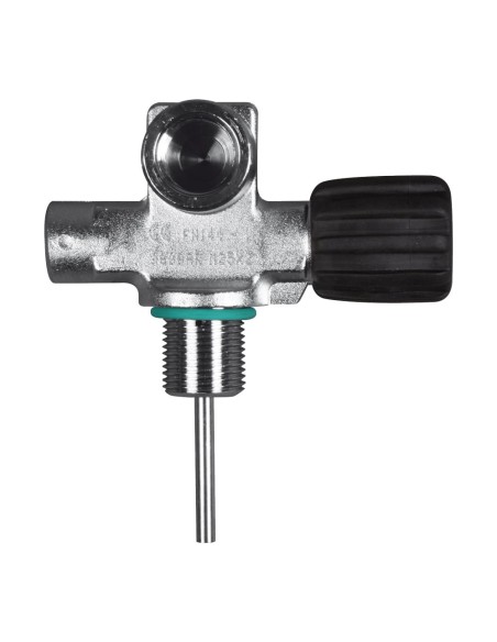 Scubatec DIN Valve 300 bar, RIGHT expandable, incl. rubber knob, without Blind Plug