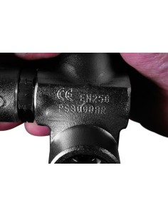 Scubatec Second Outlet, DIN for Mono Valve 300 bar - LEFT - incl. rubber knob