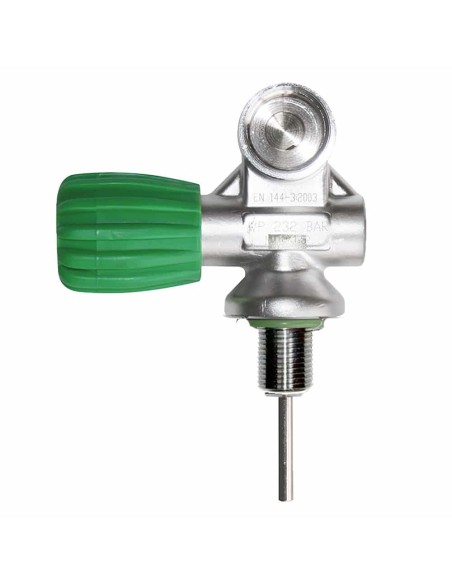 Sano-Sub DIN Valve Mono, M18x1,5, 230 bar, EU Nitrox M26/2, incl. rubber knob