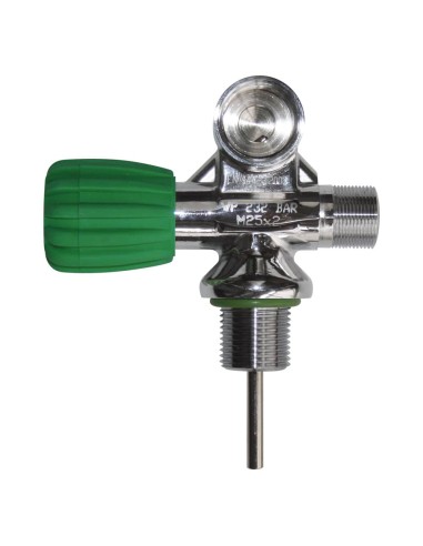 Sano-Sub DIN Valve LEFT expandable, 230 bar, EU Nitrox M26/2, incl. rubber knob