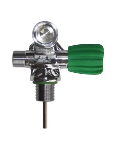 Sano-Sub DIN Valve RIGHT expandable, 230 bar, EU Nitrox M26/2, incl. rubber knob