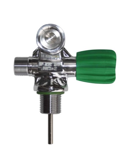 Sano-Sub DIN Valve RIGHT expandable, 230 bar, EU Nitrox M26/2, incl. rubber knob