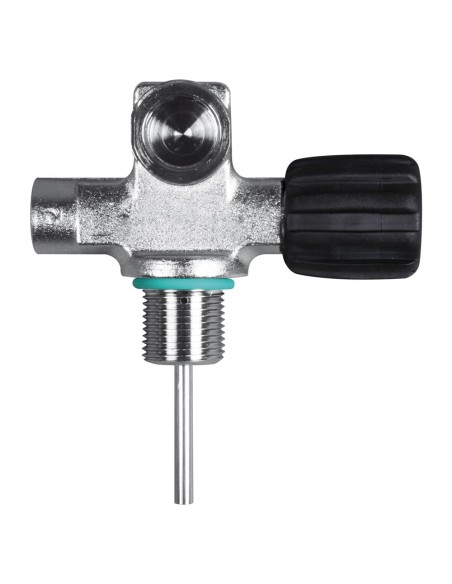 Scubatec DIN Valve RIGHT expandable US NPSM 3/4 ", without INT Plug, 230 bar, incl. rubber knob