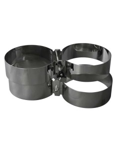 OMS Style tank bands for twinsets 15, 16 ,18 and 20 litre cylinders (204 mm Ø)