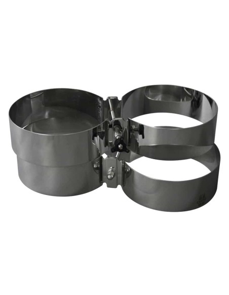 OMS Style tank bands for twinsets 15, 16 ,18 and 20 litre cylinders (204 mm Ø)