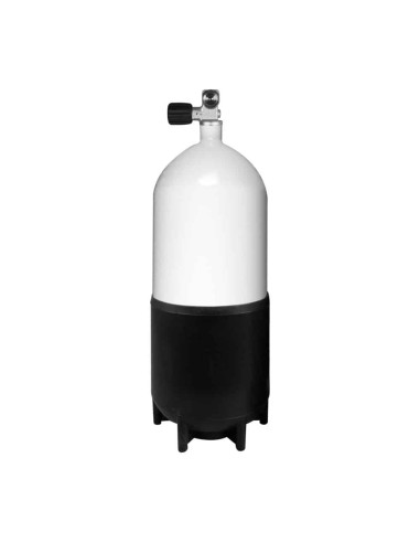 BtS 12 L Dumpy Steel cylinder, 230 bar, Ø 204 mm