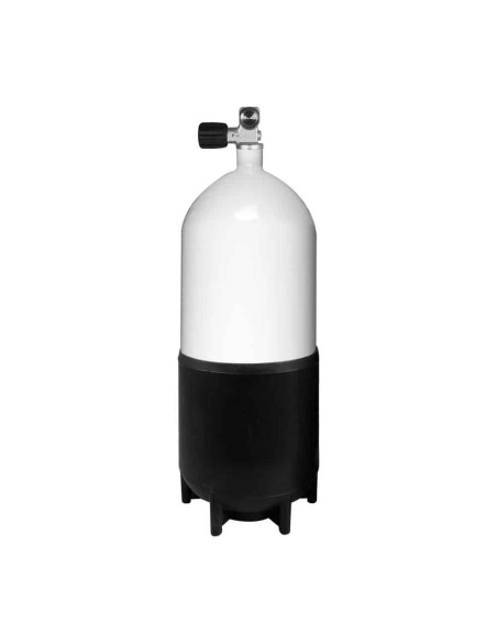 BtS 12 L Dumpy Steel cylinder, 230 bar, Ø 204 mm