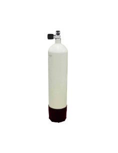 BtS 7 L Steel cylinder, 300 bar, Ø 140 mm, M25/2 Valve Mono and Boot