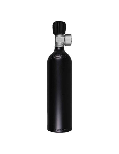 BtS 0.85 L Luxfer aluminium cylinder, 200 bar, Ø 81 mm, Mono ComptecValve