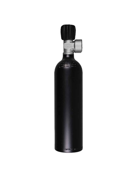 BtS 0.85 L Luxfer aluminium cylinder, 200 bar, Ø 81 mm, Mono ComptecValve