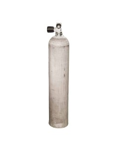 BtS 5.7 L MES aluminium cylinder (40 cf), 207 bar, Ø 133 mm