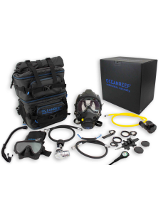 Ocean Reef Neptune III Package - Full Face Mask, SL35TX 1st Stage, Octopus, Gauge & BUMP