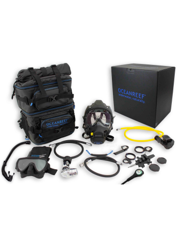 Ocean Reef Neptune III Package - Full Face Mask, SL35TX 1st Stage, Octopus, Gauge & BUMP